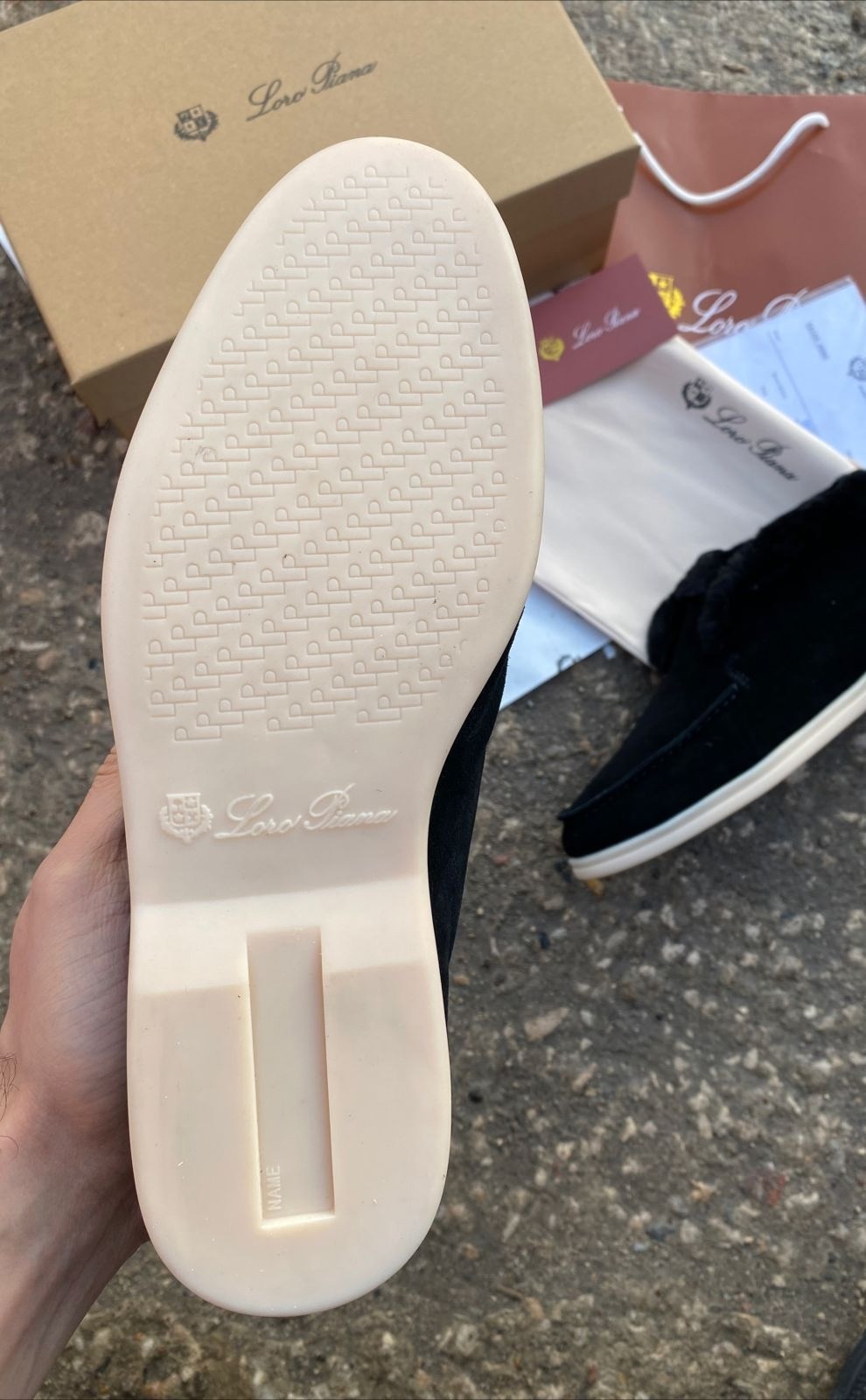 зимние замшевые лоферы loro piana open walk,ботинки loro piana,,замшевые ботинки на меху,лоферы замшевые на меху