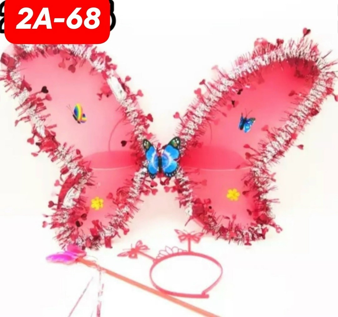 детские крылья с бабочками,карнавальный набор бабочка,бабочка крылья,карнавальный набор фея,набор крылья бабочки