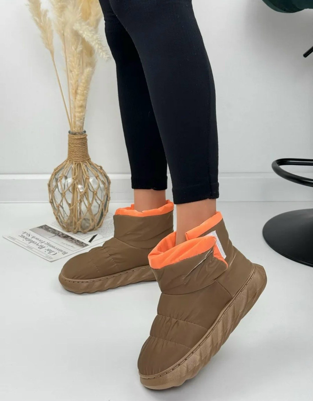 дутики женские,тапочки зимние,, женская зимняя,теплая