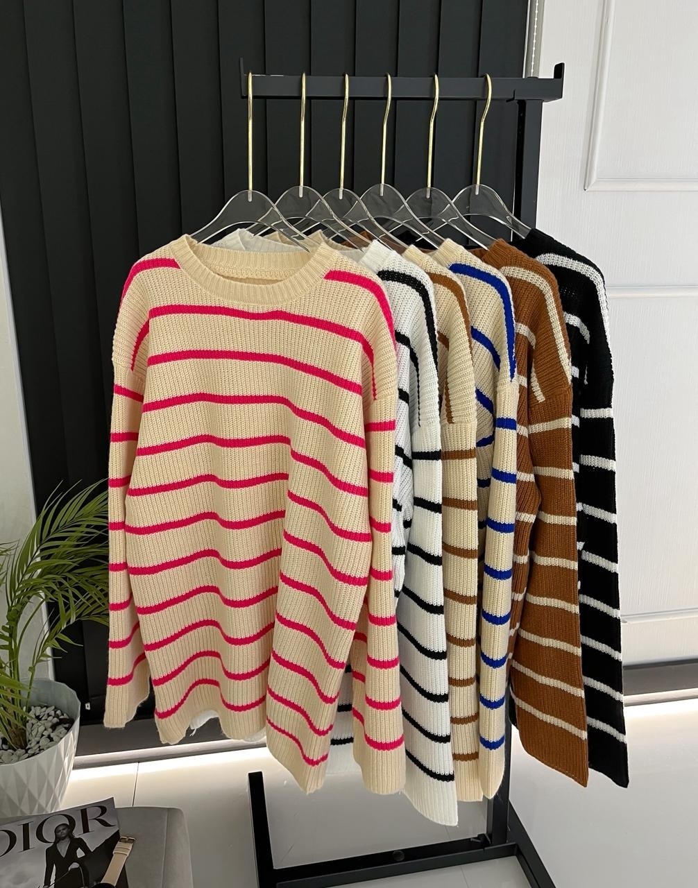 вязаный джемпер в полоску,джемпер в полоску,женский трикотажный свитер в полоску,свитер в полоску,свитеры модные