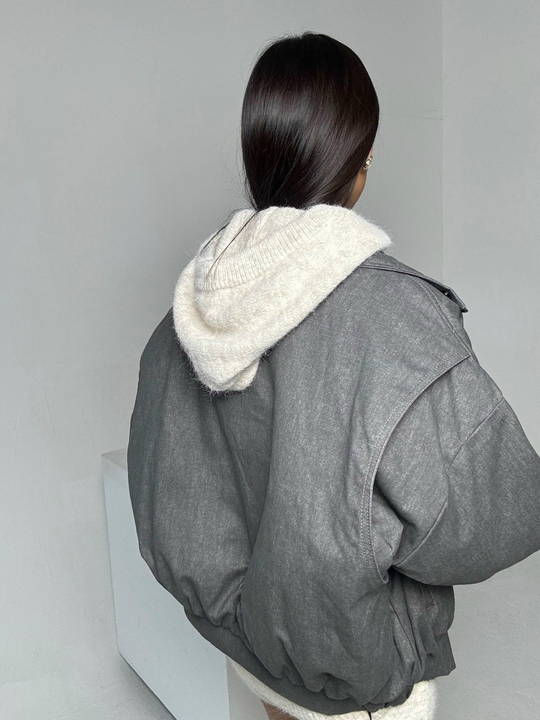 куртка оверсайз,модная куртка,женские джинсовые куртки,серая джинсовая куртка,куртка джинсовая