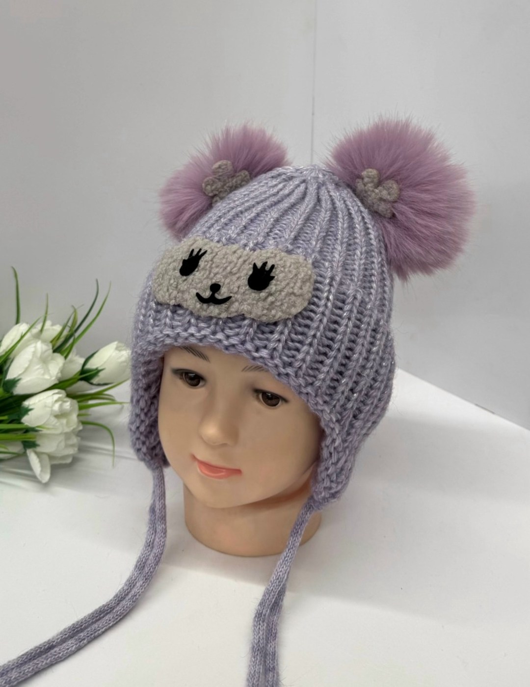 шапка для детей,детская шапка,шапка детская теплая,вязаная шапка,шапка для девочек