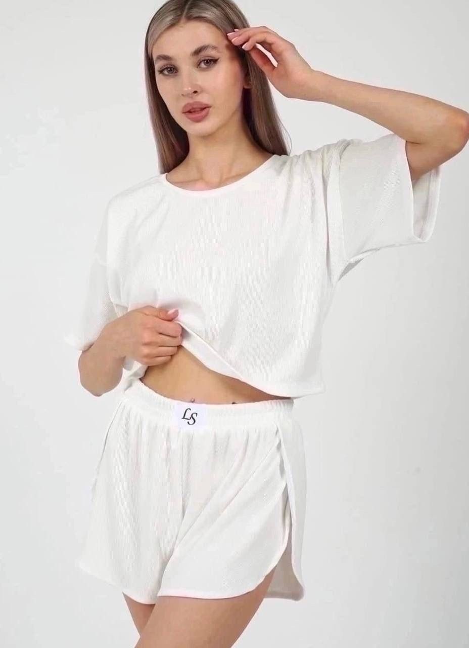 женский костюм с шортами,костюмы с шортами,летний костюм лапша,женские летние костюмы,пижамы женская с шортами