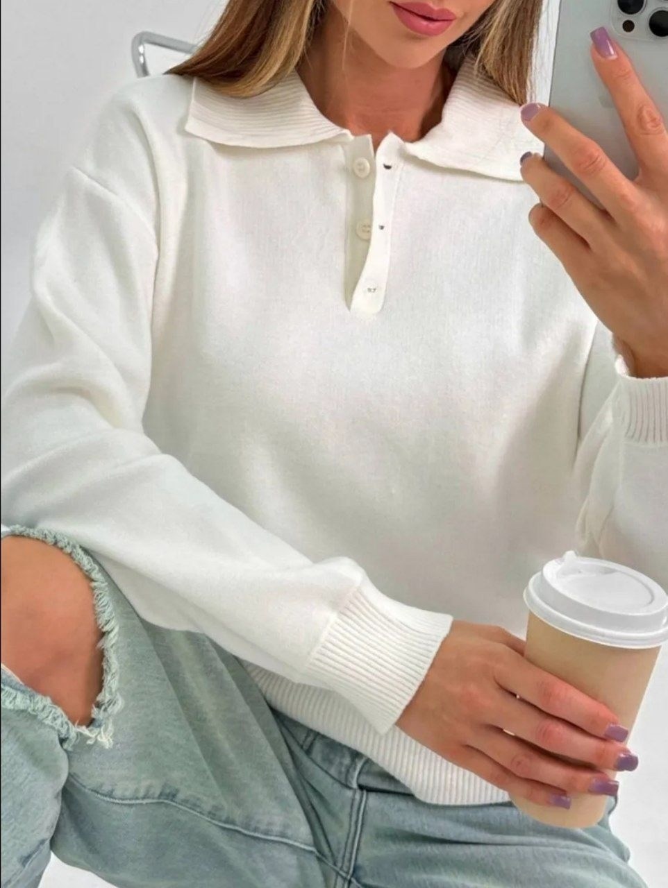 женская кофта,джемпер,джемпер с воротником,женский свитер,свитер джемпер женский