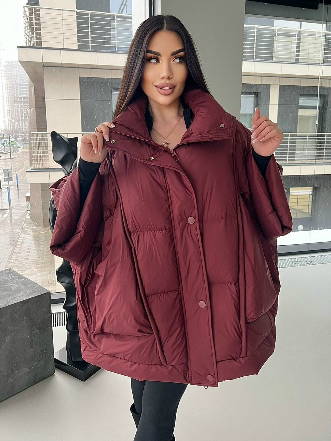 куртка оверсайз,пуховик оверсайз,модная куртка,пуховик,куртка пуховик