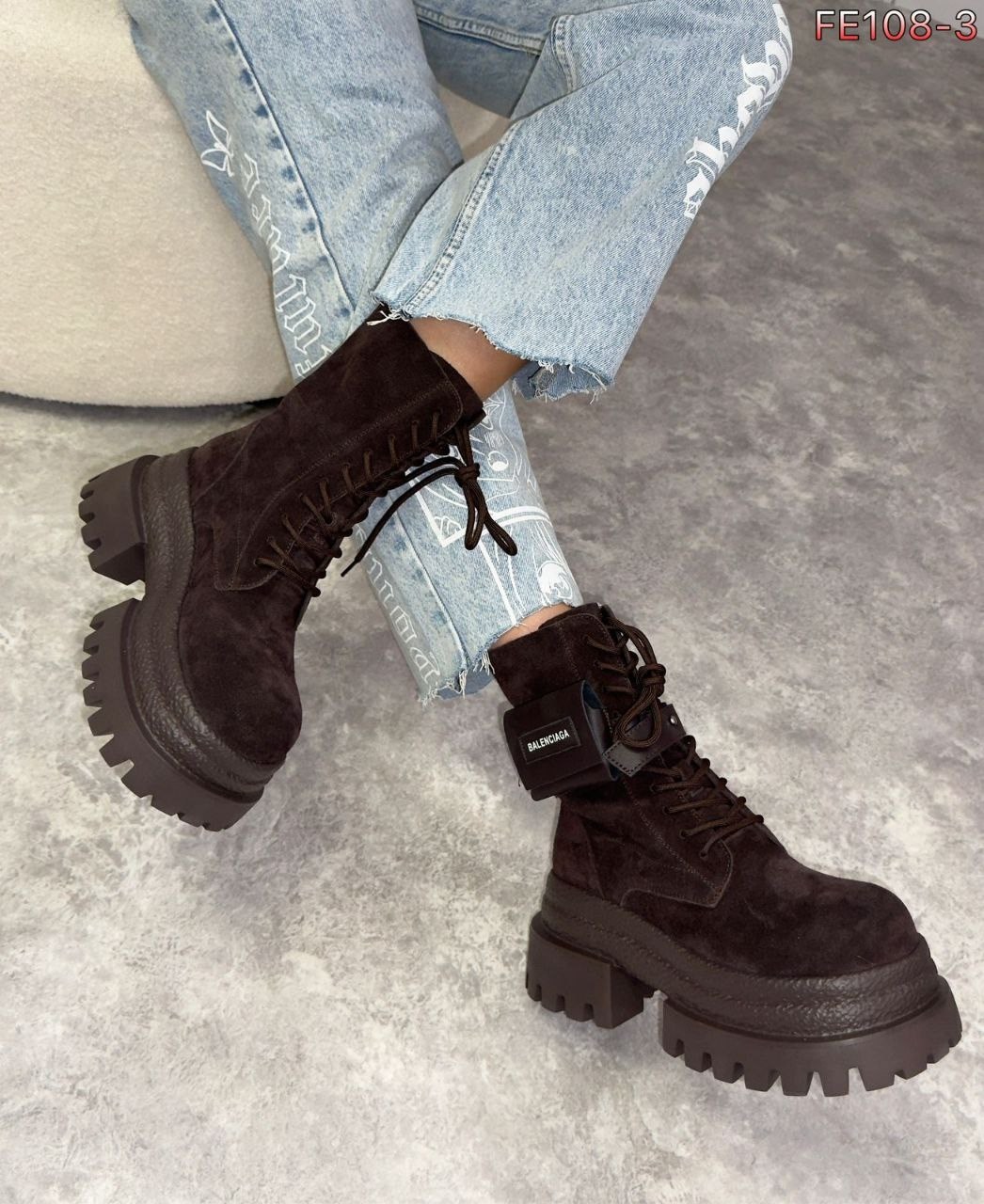 ботинки balenciaga,,стильные ботинки,ботинки зимние balenciaga женские, баленсиага