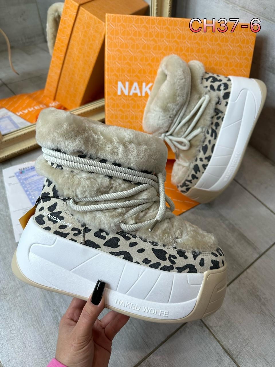 ,угги женские,угги луноходы,naked wolfe ботинки,зимняя женская