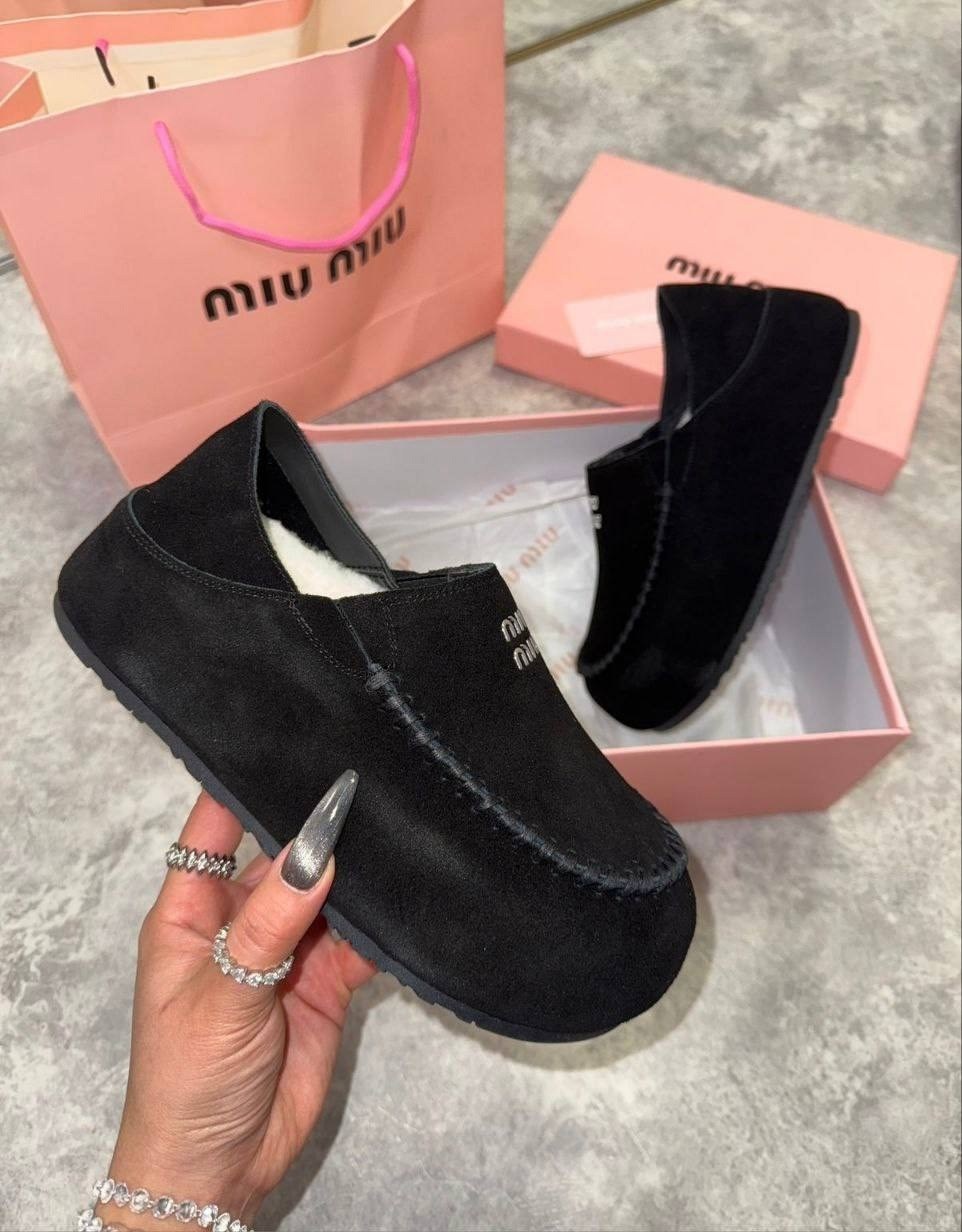 ,мюли женские,женская ,лоферы miu miu,мюли замшевые