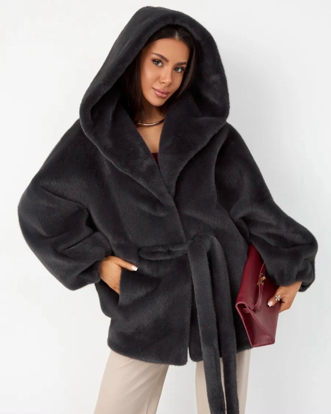 шуба искусственная,шуба искусственная из экомеха под норку,женская норковая шуба,шуба из экомеха,шубка