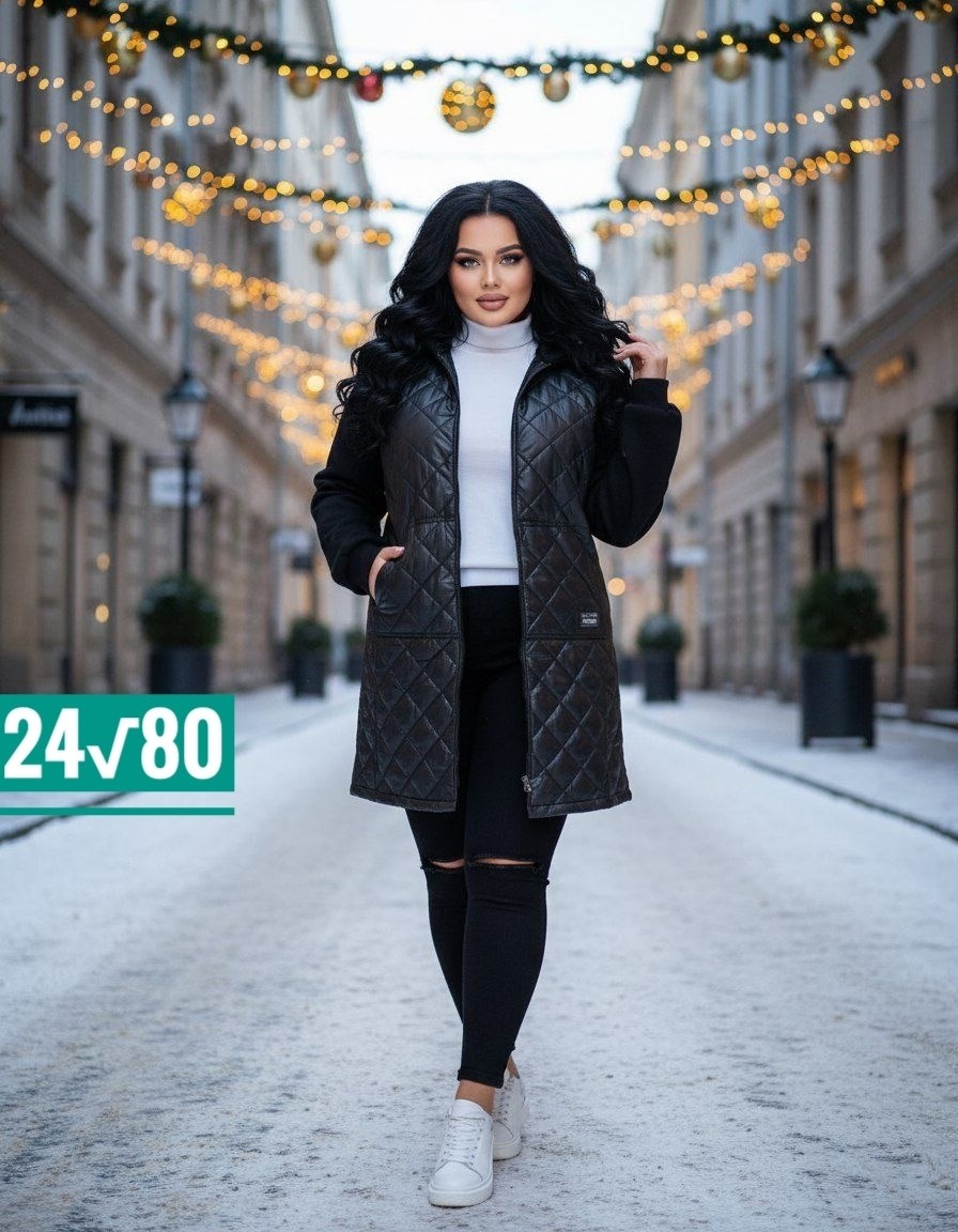 куртка демисезонная,удлиненная куртка,куртка женская,женская куртка большого размера,куртка стеганая удлиненная