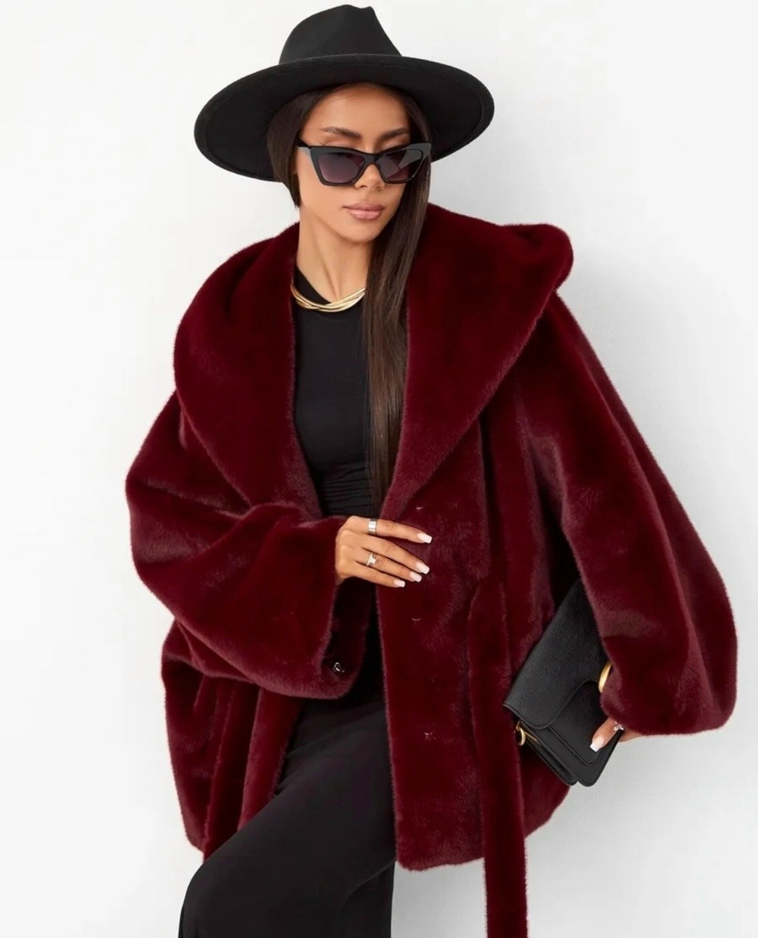 эко шуба,шуба из эко меха,бордовая шуба,пальто женские,пальто демисезонная