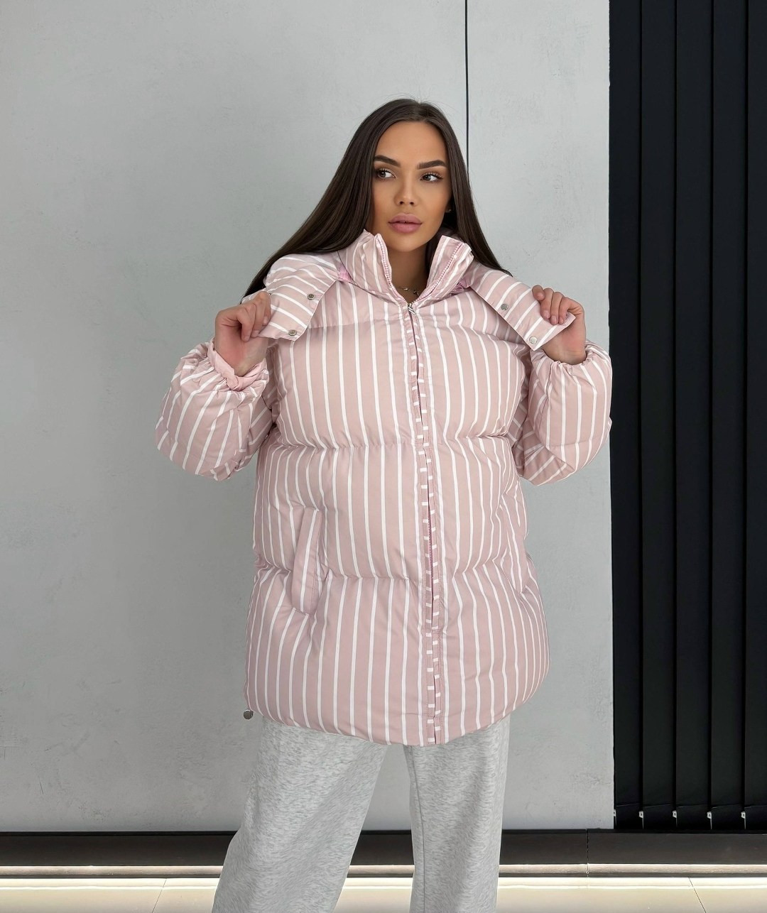 куртка пуховик,пуховик повседневный,куртка демисезонная,стильная куртка,куртка голубая