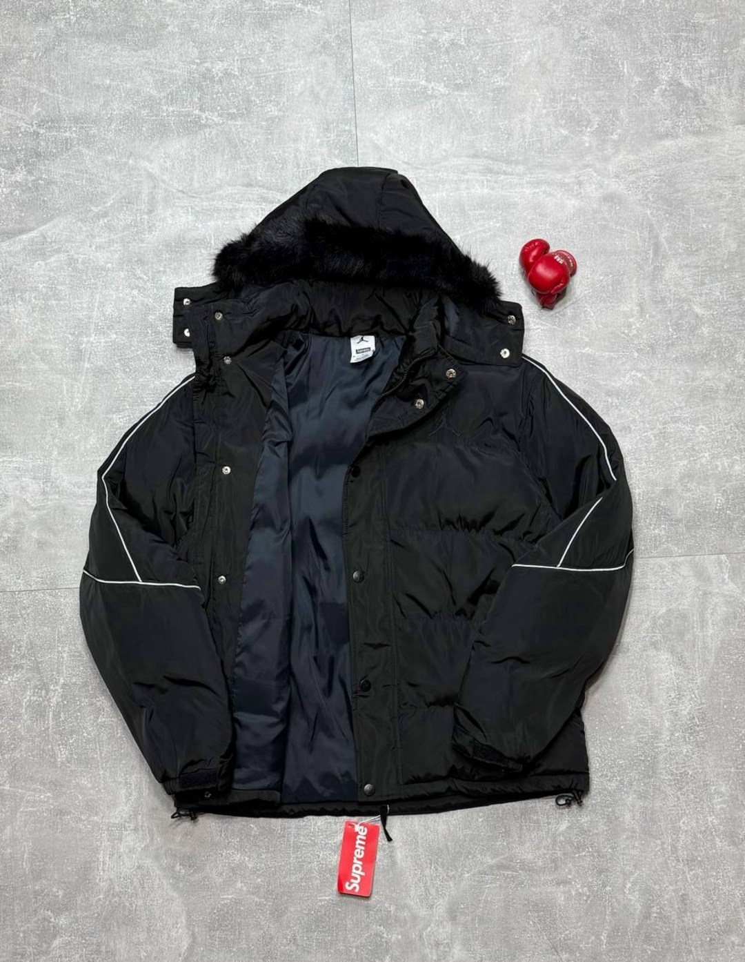 пуховик supreme,пуховик supreme x jordan,пуховик jordan supreme,куртка supreme,пуховик суприм