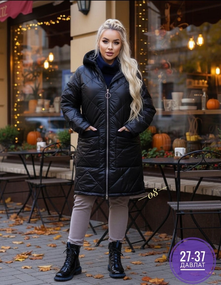 стеганое женское пальто демисезонное ,пальто на синтепоне,демисезонная куртка,демисезонная куртка удлиненная,пальто стеганое