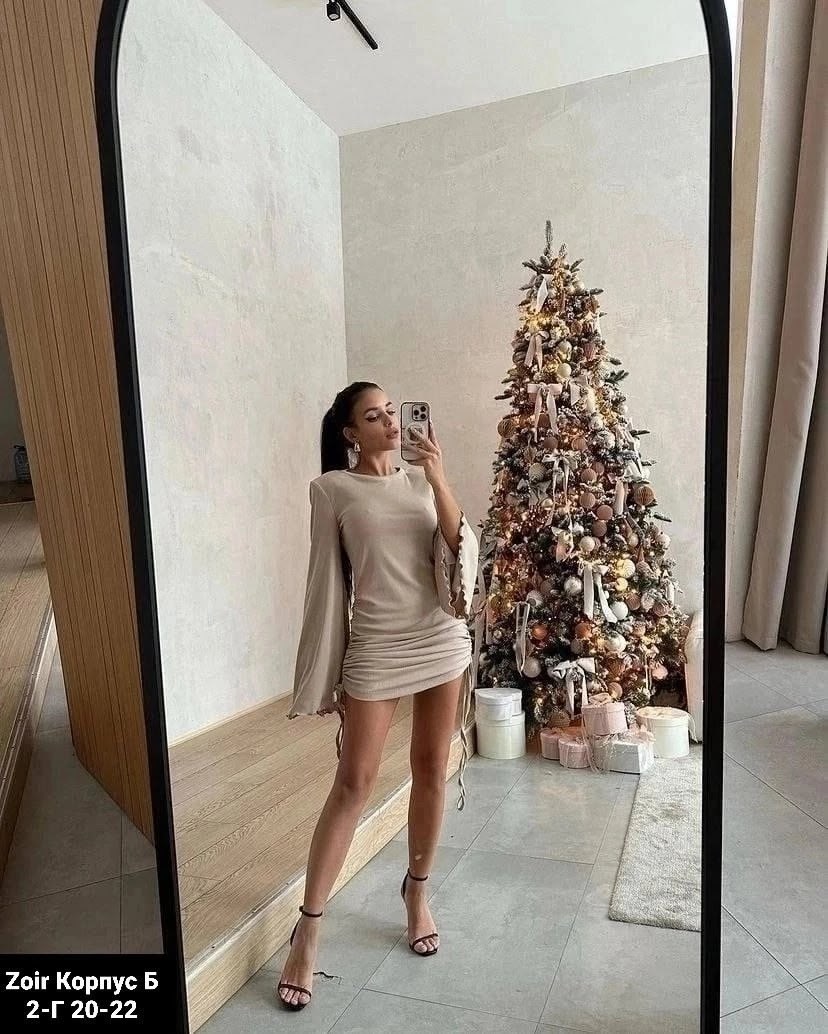 платье с широкими рукавами,трикотажное платье мини,платье женская,женское платье с длинными рукавами,платья мини