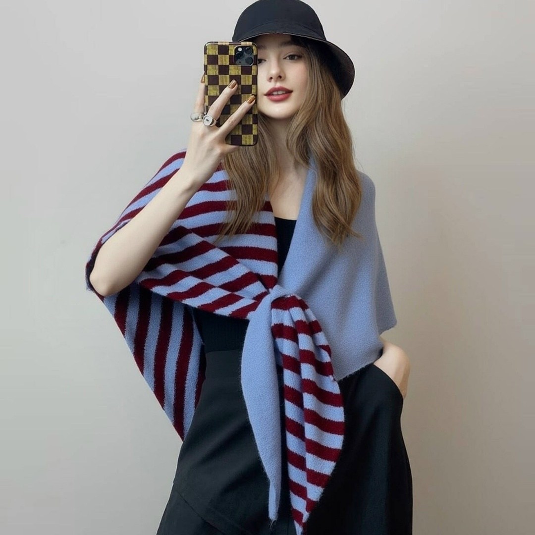 вязаная накидка,пончо шарф,накидка,пончо женское,шарф накидка