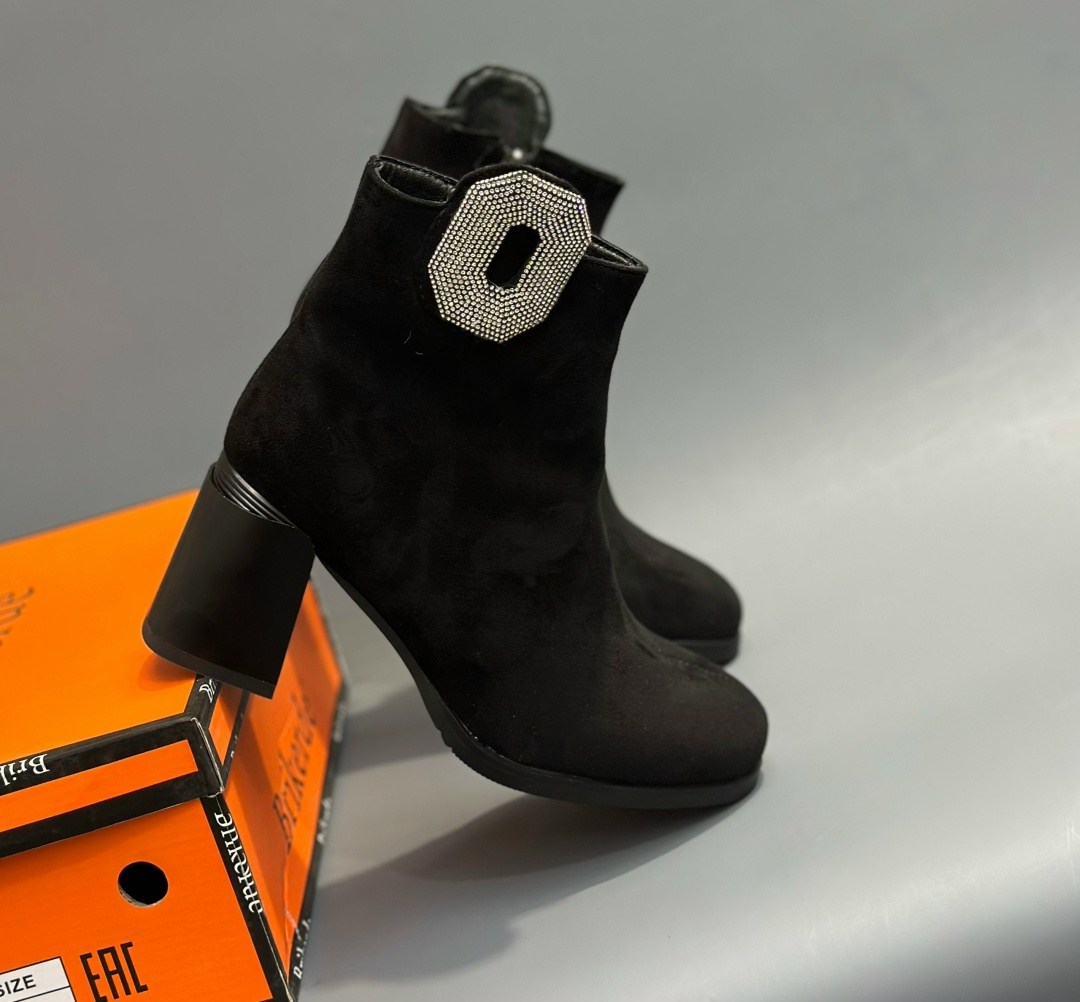 ботильоны женские marino fabiani,,ботильоны женские,ботильоны замшевые,ботильоны черные