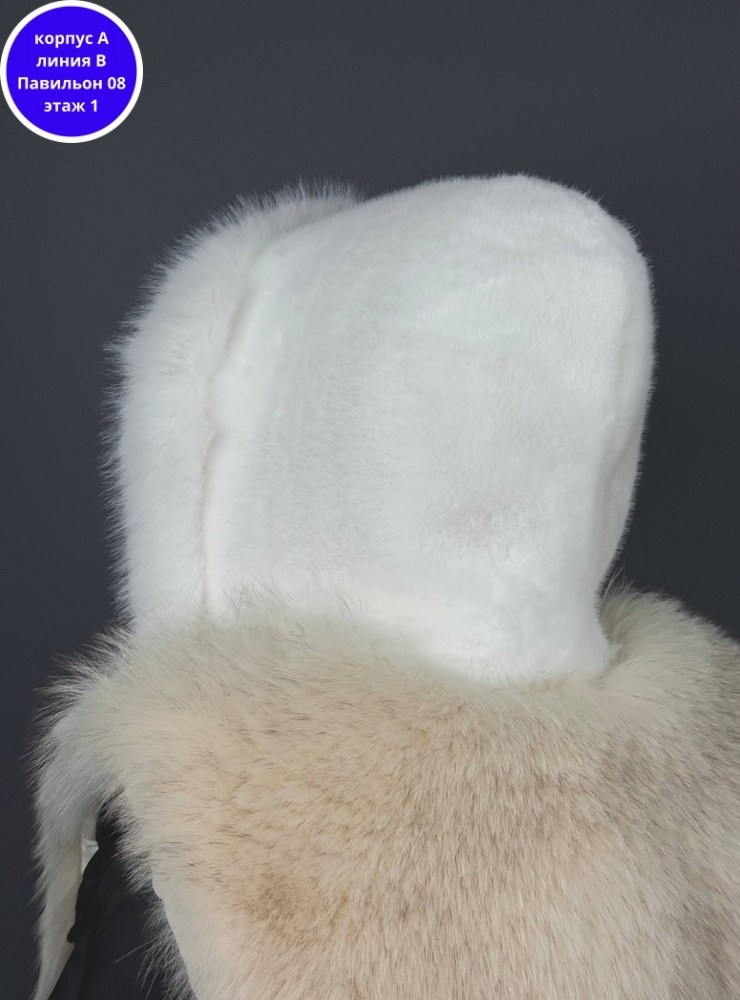 меховая шапка,женская меховая шапка,шапка с шарфом,шарфы для женщин,капор с мехом