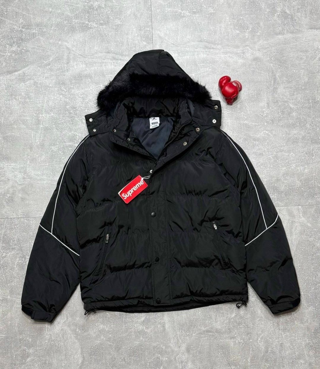 пуховик supreme,пуховик supreme x jordan,пуховик jordan supreme,куртка supreme,пуховик суприм