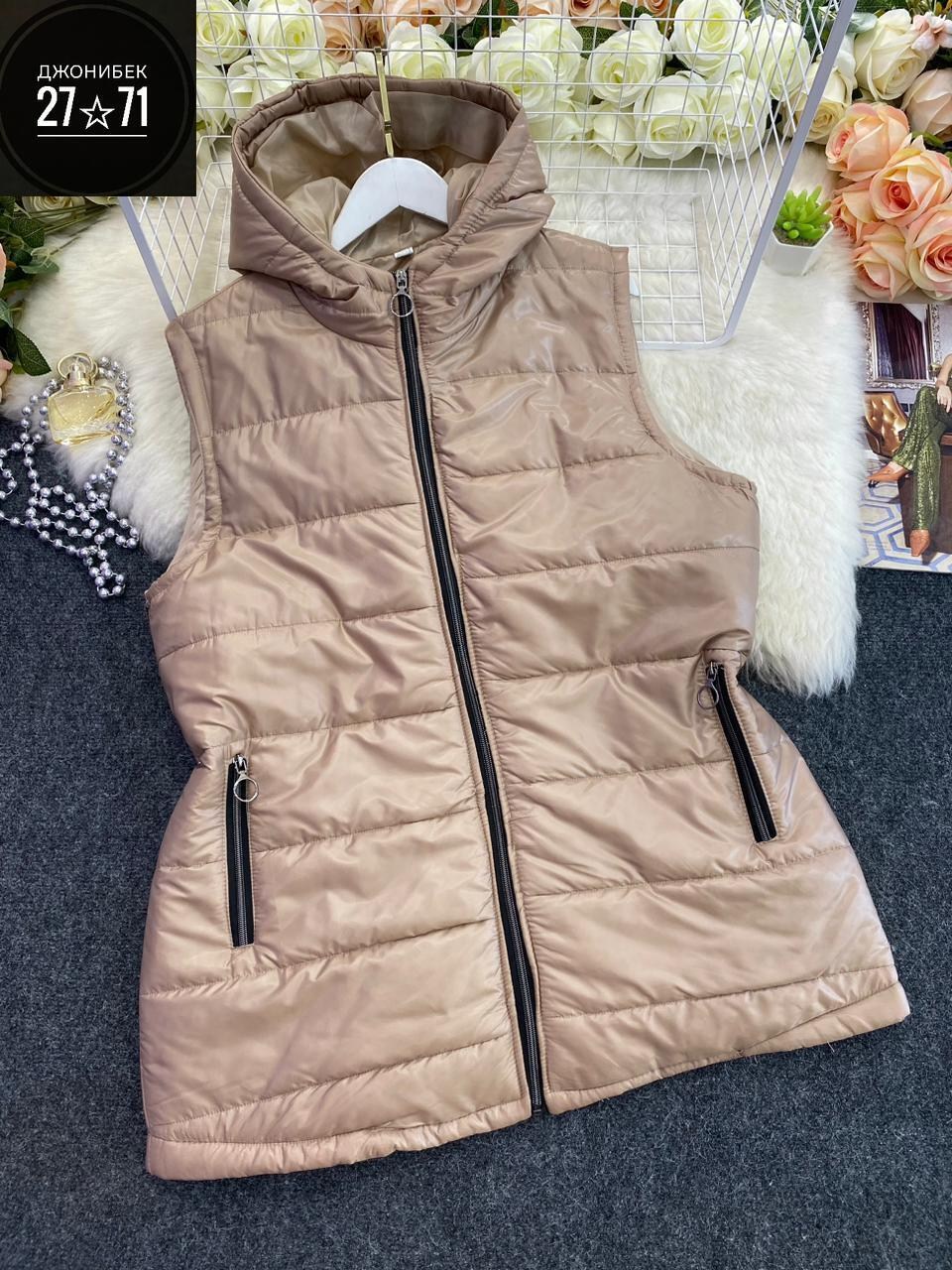 жилет на синтепоне,жилетка на синтепоне,женская жилетка,демисезонная жилетка,жилет