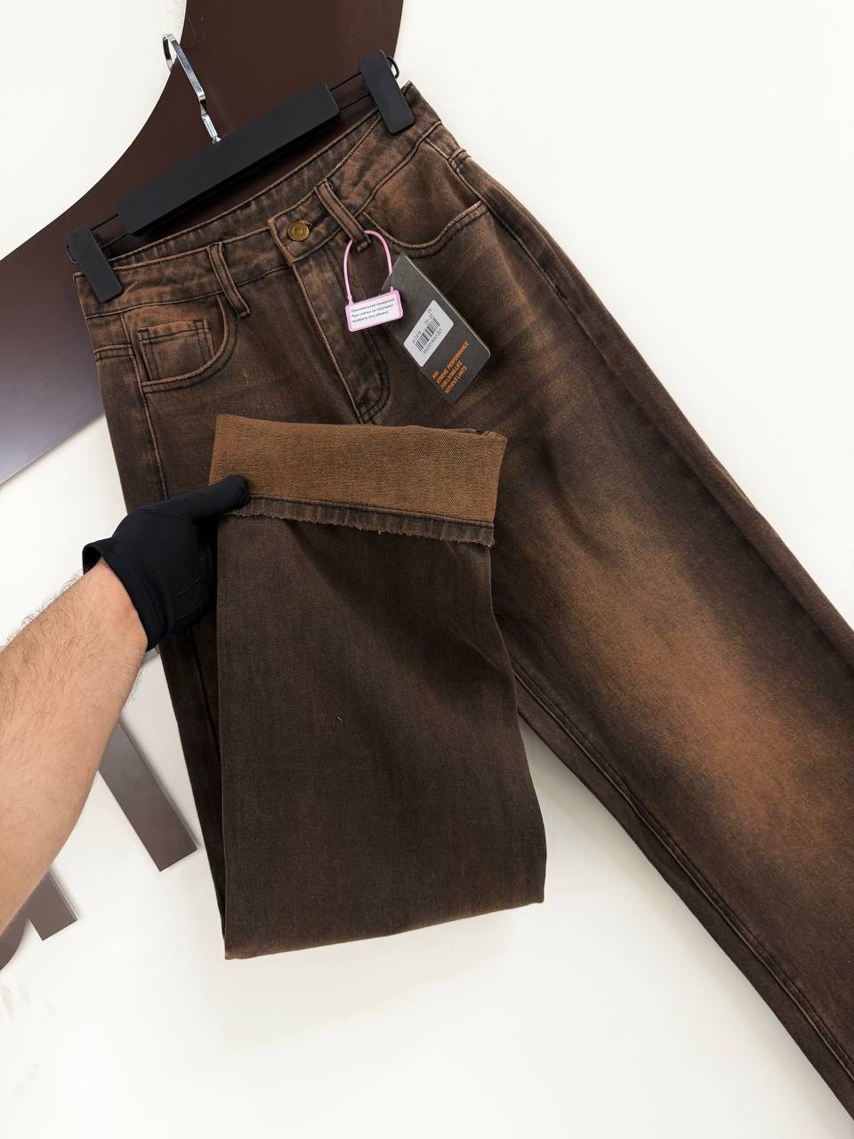 джинсы широкие,джинсы мужские,коричневые джинсы,брюки джинсы,джинсы коричневые женские