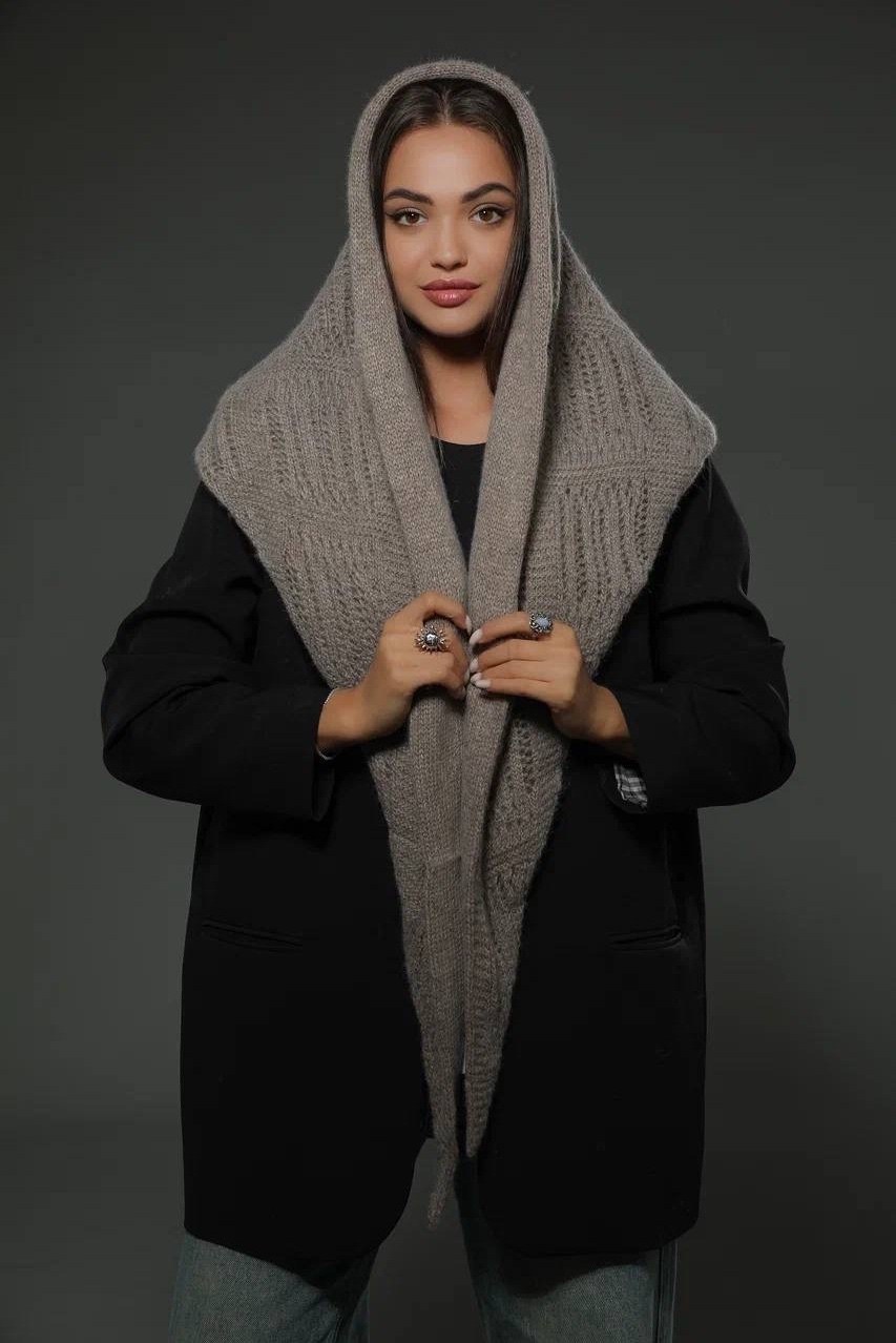 шарфы и платки,палантин женские,косынка теплая,косынка женская,шапка платок