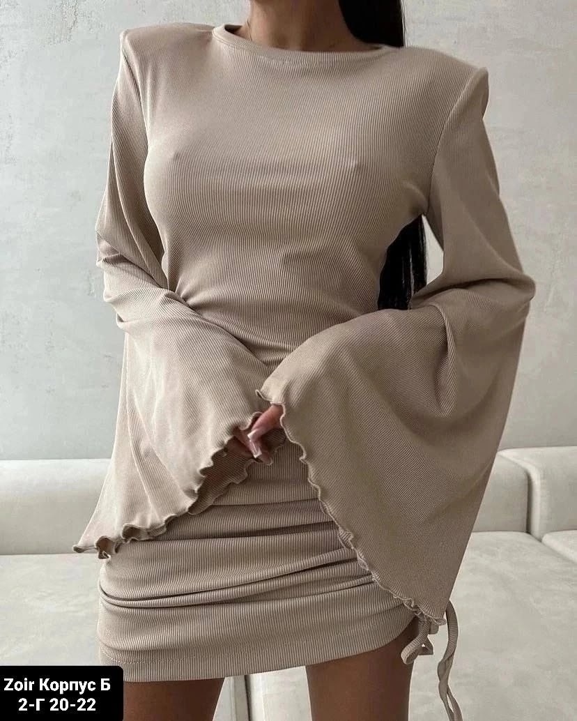 платье с широкими рукавами,трикотажное платье мини,платье женская,женское платье с длинными рукавами,платья мини
