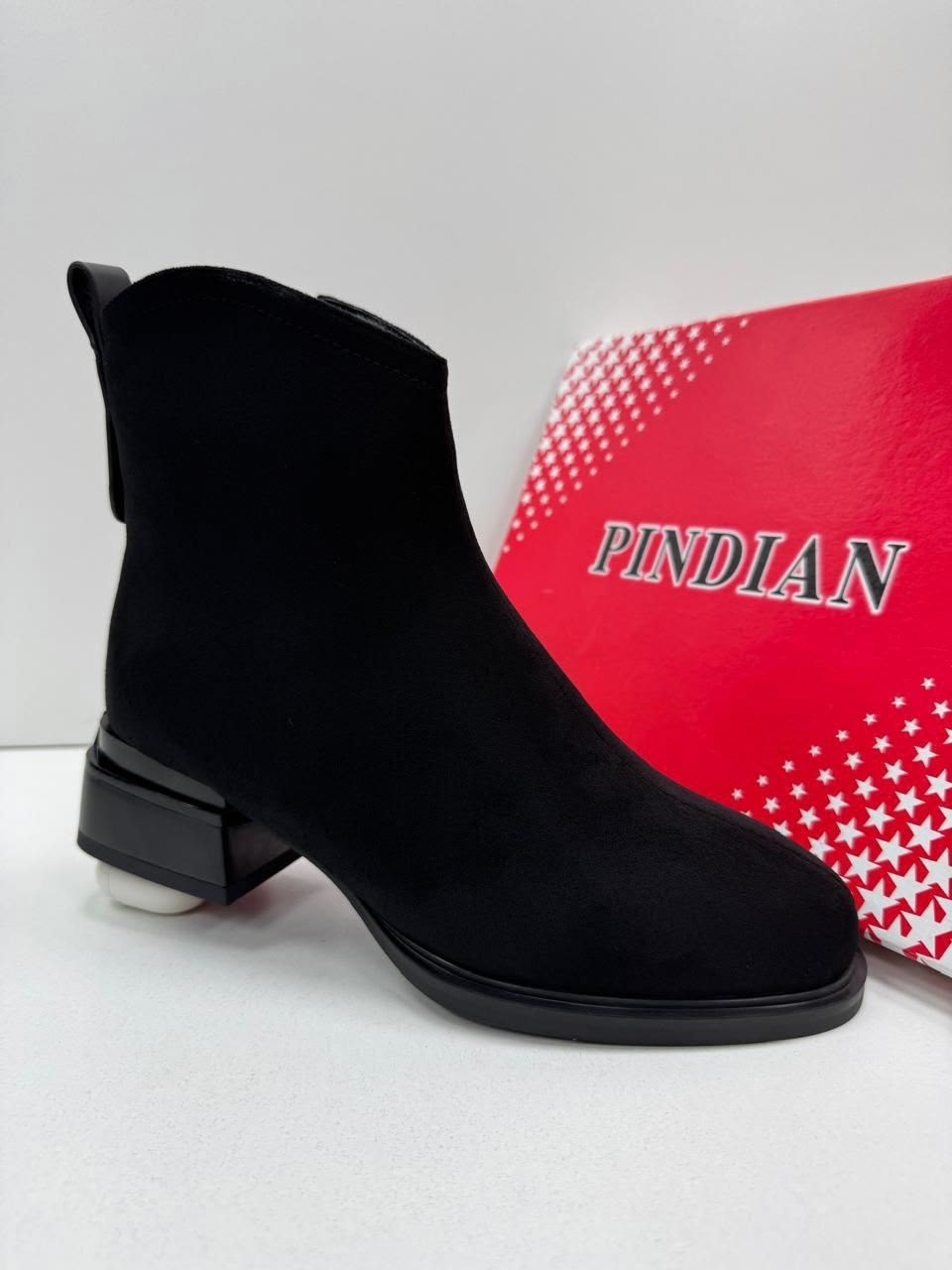 женские ботильоны,,ботильоны на каблуке, женская,ботильоны замшевые