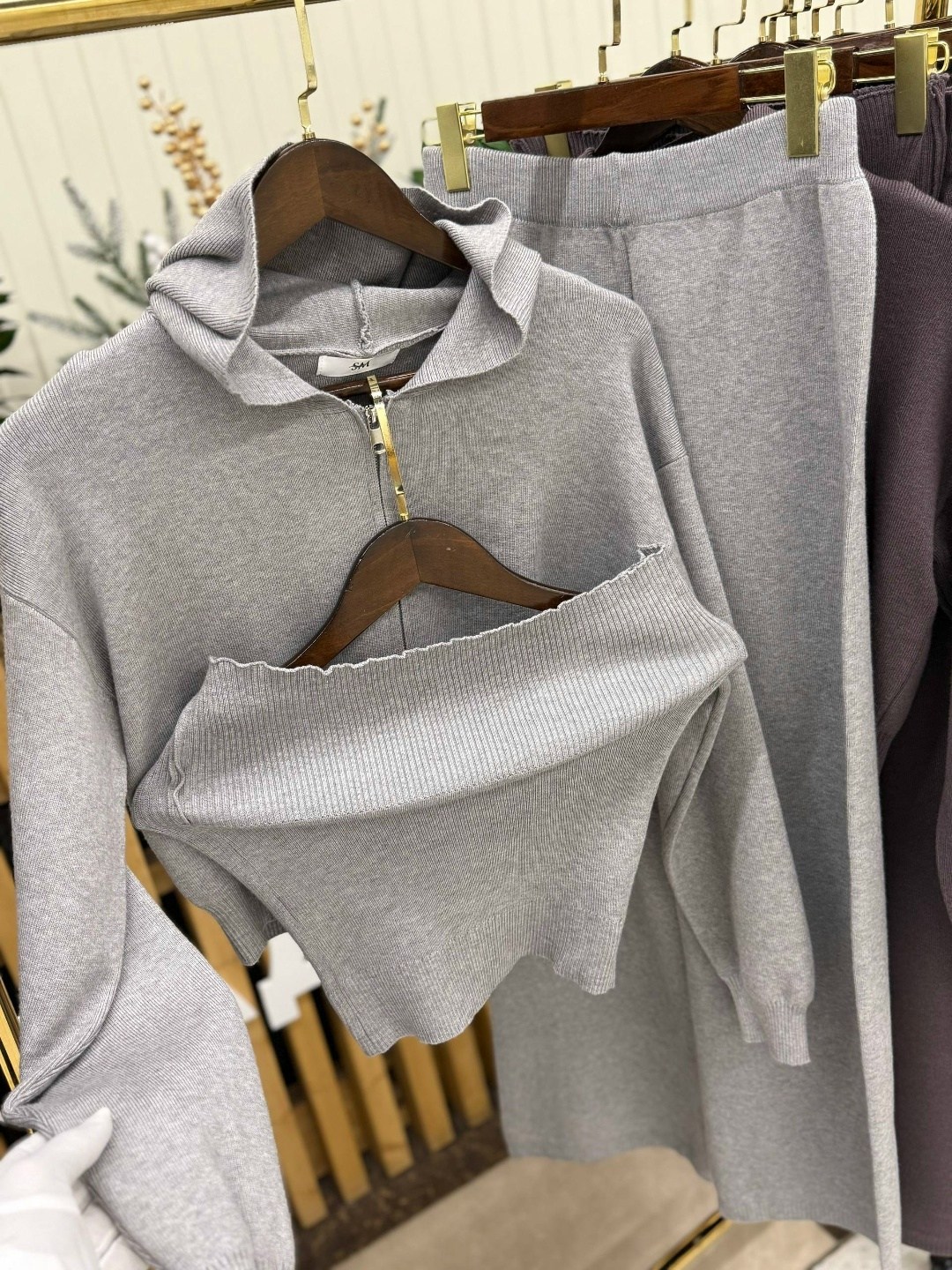 костюмы брючные,женские костюмы,вязаные костюмы,костюм коричневый