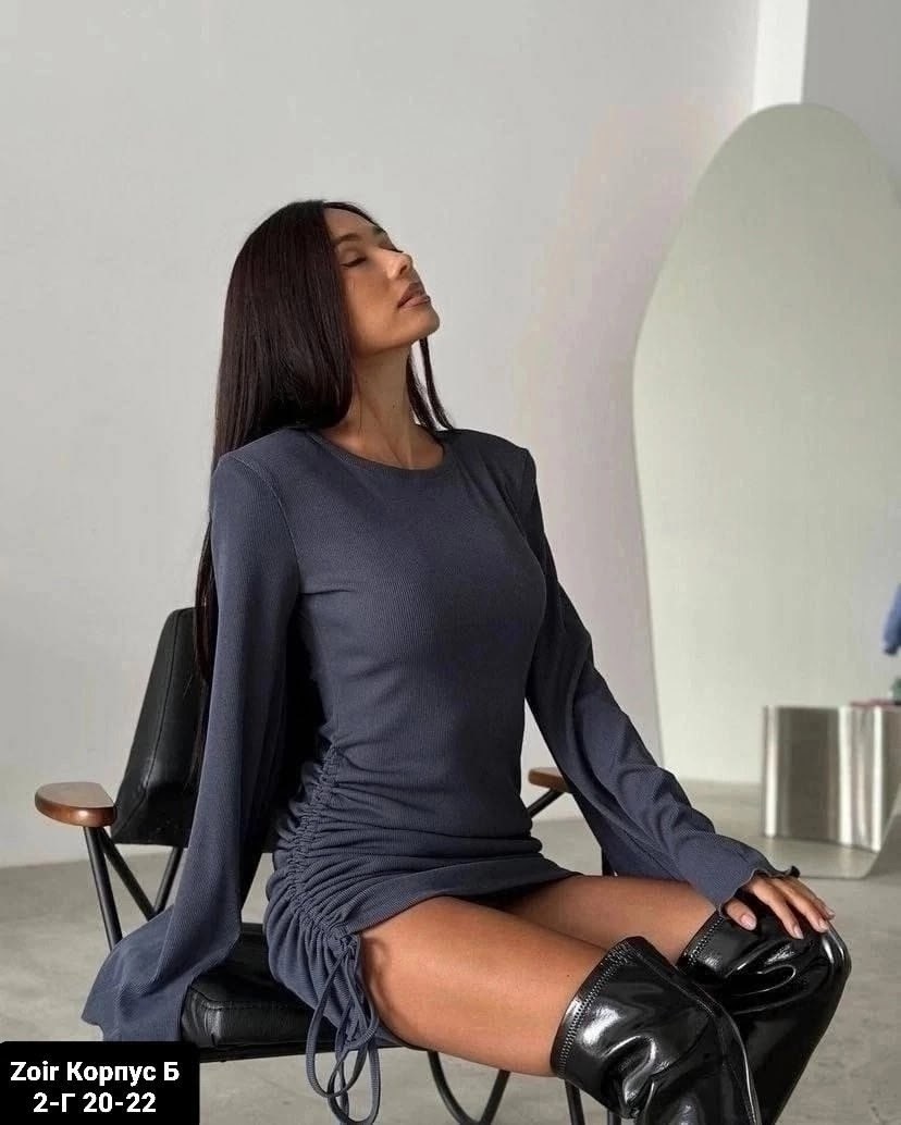 платье с широкими рукавами,трикотажное платье мини,платье женская,женское платье с длинными рукавами,платья мини