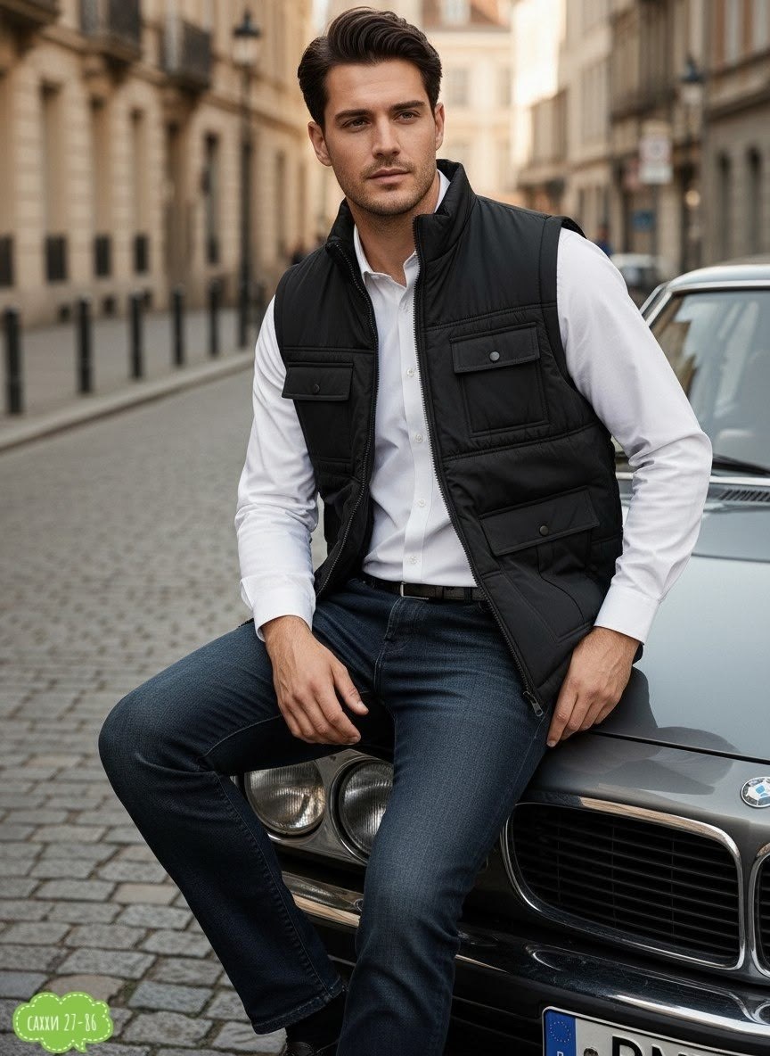 жилет мужской,жилетка,жилет,демисезонная жилетка,жилетка мужская