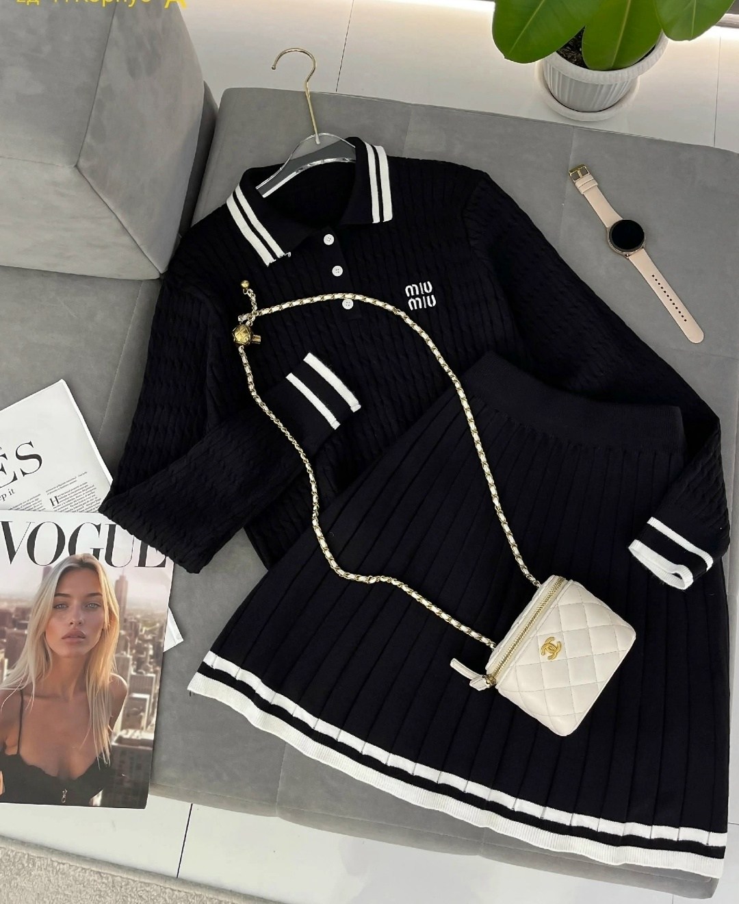 стильные костюмы,трикотажные костюмы,костюм с юбкой,вязаный костюм с юбкой,кофта с юбкой