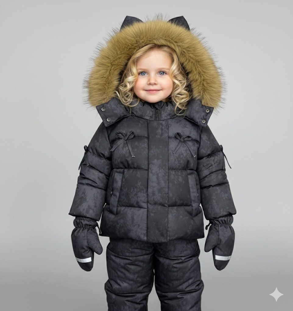 зимний костюм,зимний костюм для девочек,детский пуховик,детский зимний костюм,детская зимняя одежда