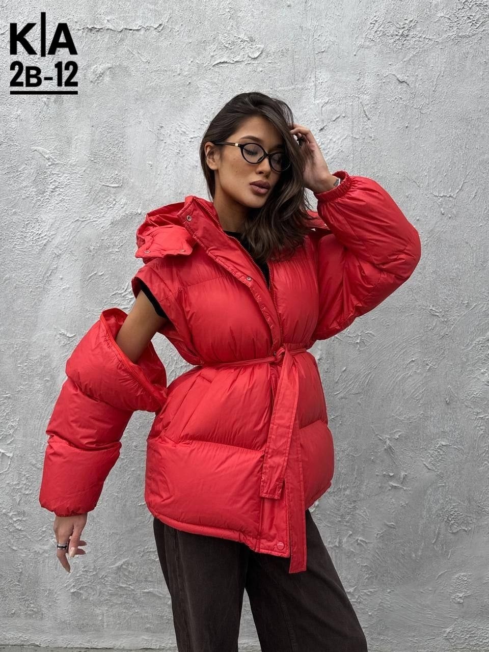 куртка женская,пуховик с ремнем,стильные пуховики,куртка демисезонная,зимние куртки