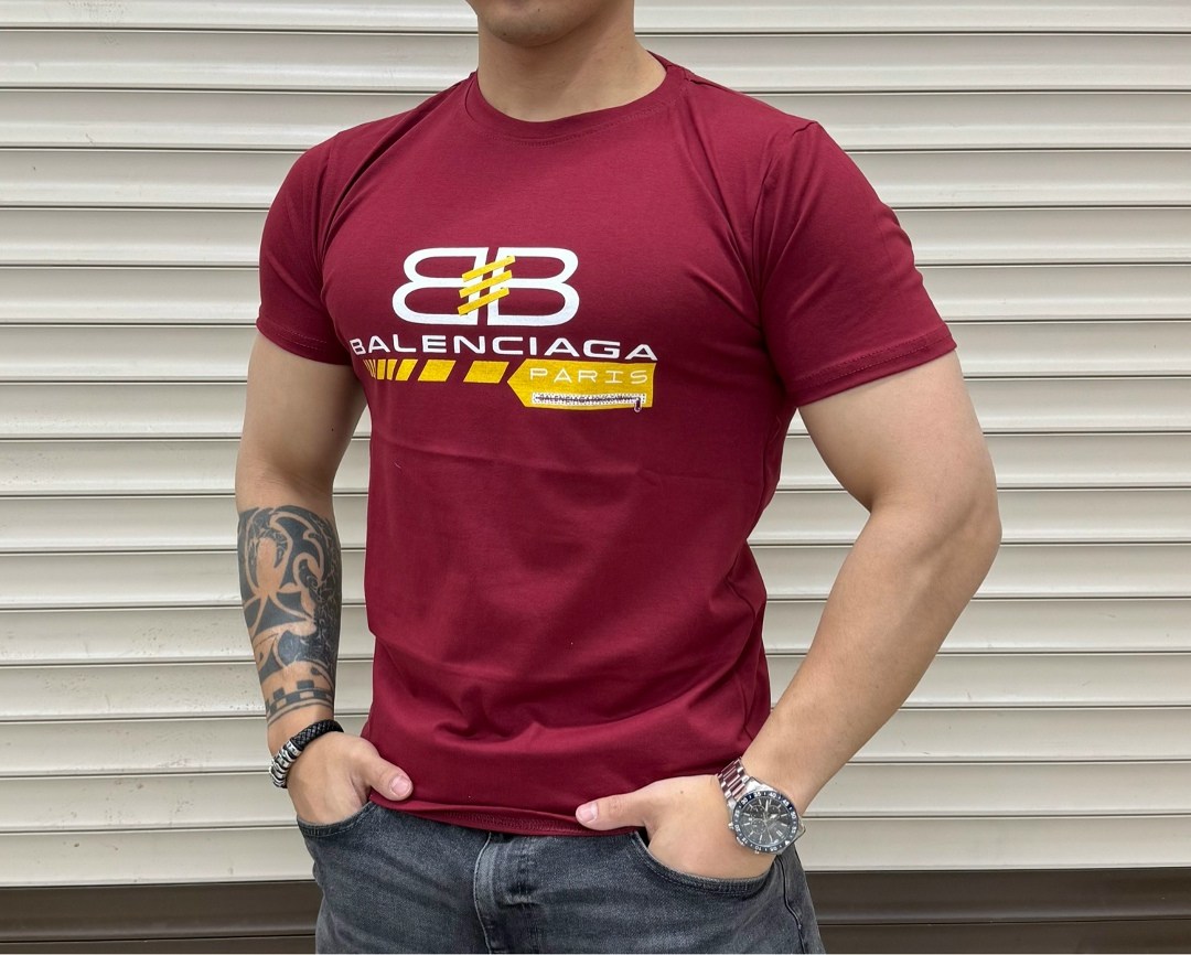 футболки мужские,футболки для мужчин,футболка мужская balenciaga,футболка,футболка баленсиага мужская