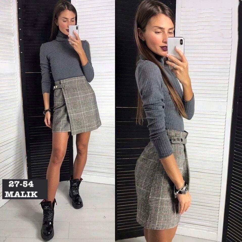 юбка твидовая мини,юбка с кофтой,женский юбки,юбка в клеточку,юбка