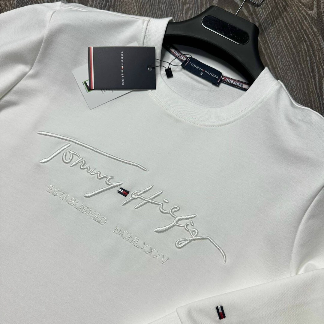 свитшот мужской tommy hilfiger,толстовка томми хилфигер белая,свитшот tommy hilfiger,брендовые свитшоты,свитшот джемпер