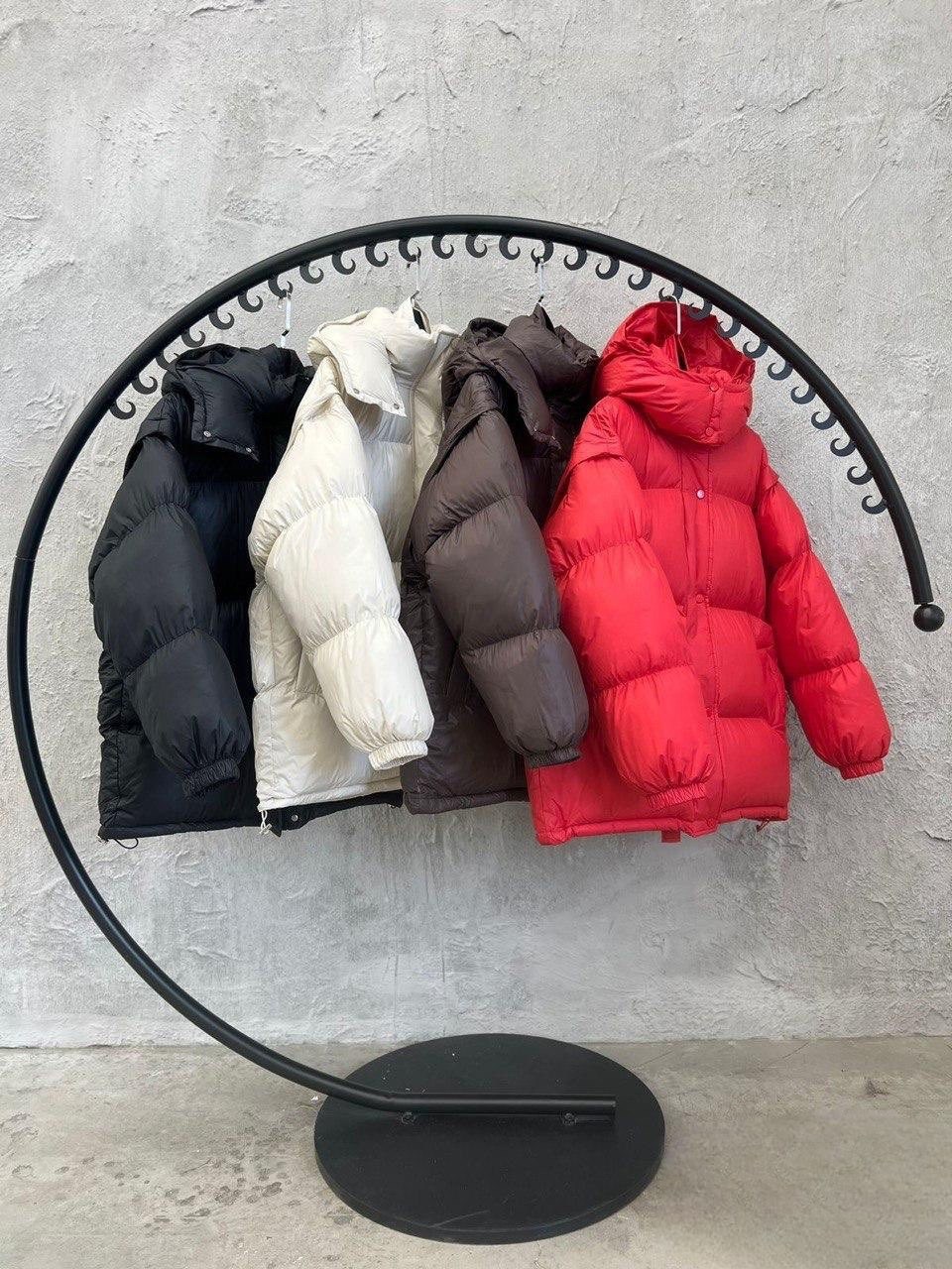 стильные пуховики,модные пуховики,объемный пуховик,куртка модная,красный пуховик