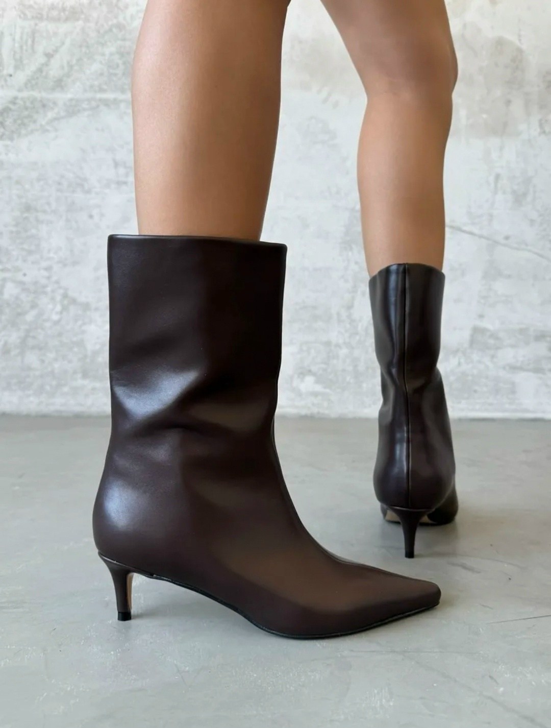 ,женские ботильоны,замшевые ботильоны,черные ботильоны,ботильоны на каблуке