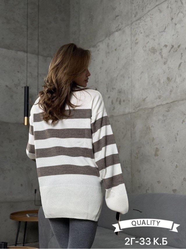 женская кофта,свитера женские,уютный свитер,джемпер оверсайз,полосатый свитер ларедут