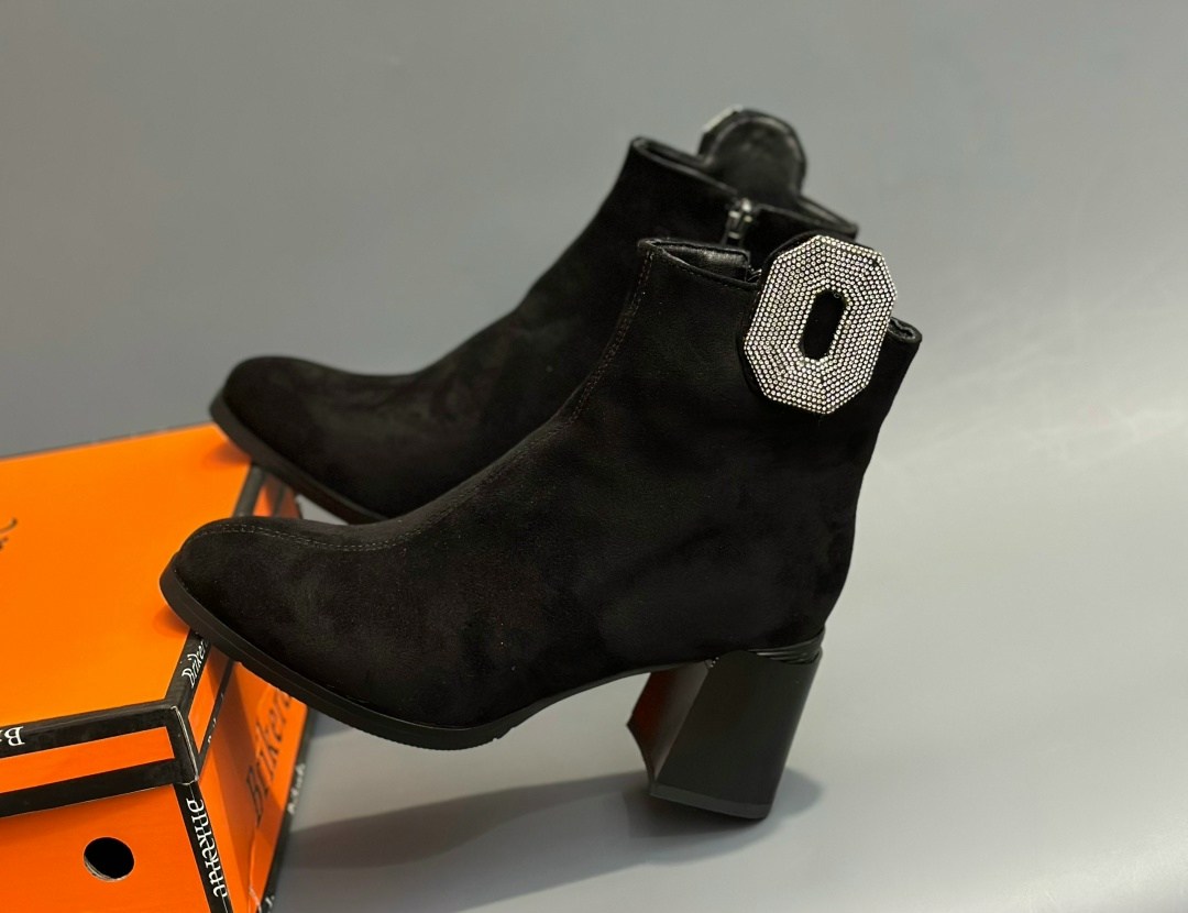 ботильоны женские marino fabiani,,ботильоны женские,ботильоны замшевые,ботильоны черные