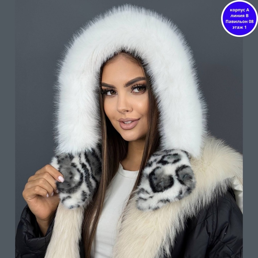 шапка с шарфом,женская меховая шапка,меховая шапка,шарфы для женщин,шапка зимняя модная
