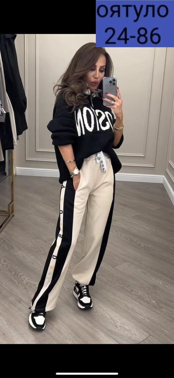 женские спортивные штаны,модные брюки,брюки спортивные,брюки спортивные с лампасами,широкие брюки