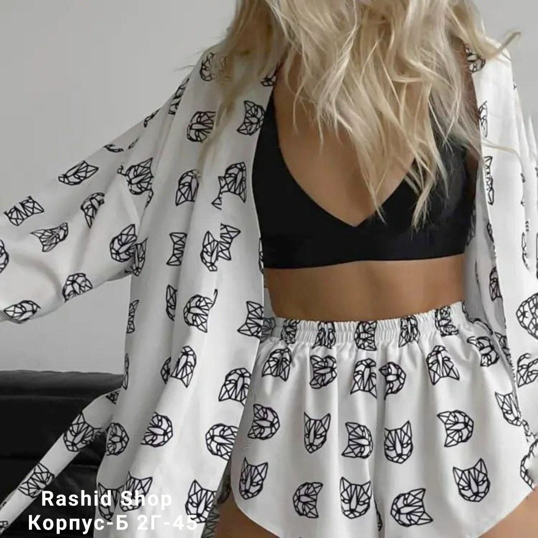 пижама с принтом,пижама кимоно,пижама стильная,женские костюмы,пижамы женски