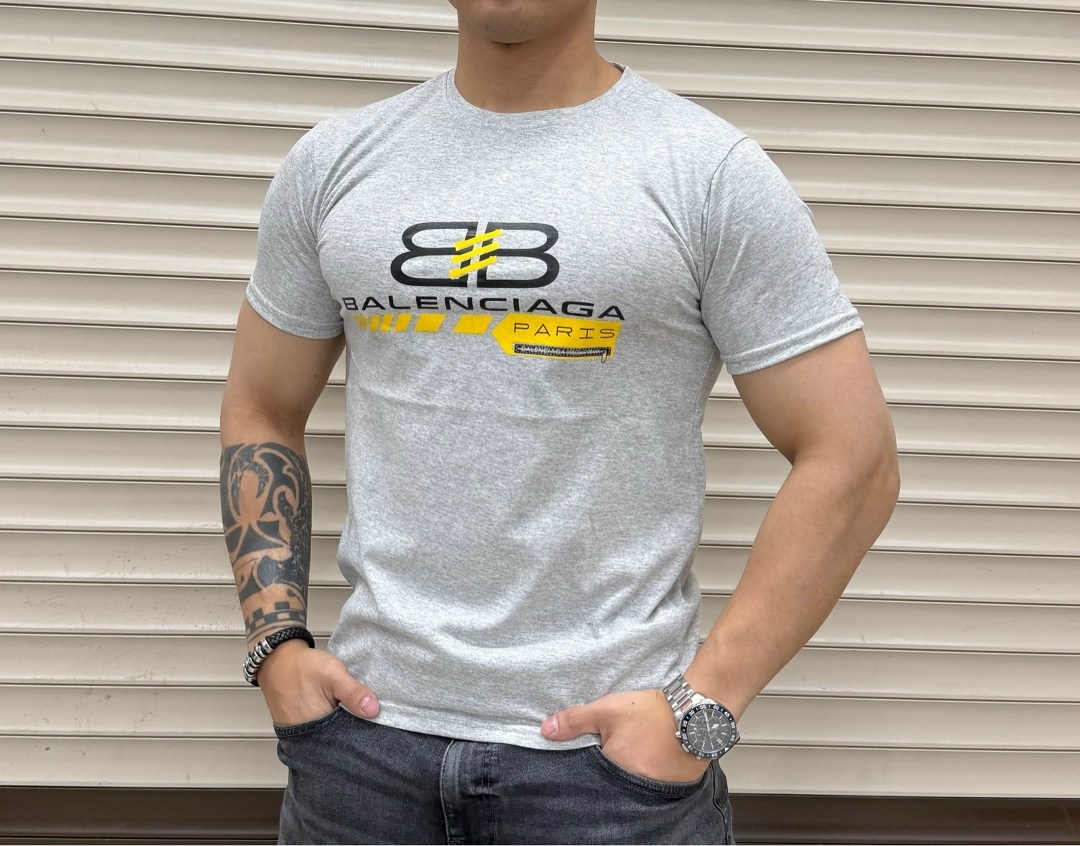 футболки мужские,футболки для мужчин,футболка мужская balenciaga,футболка,футболка баленсиага мужская