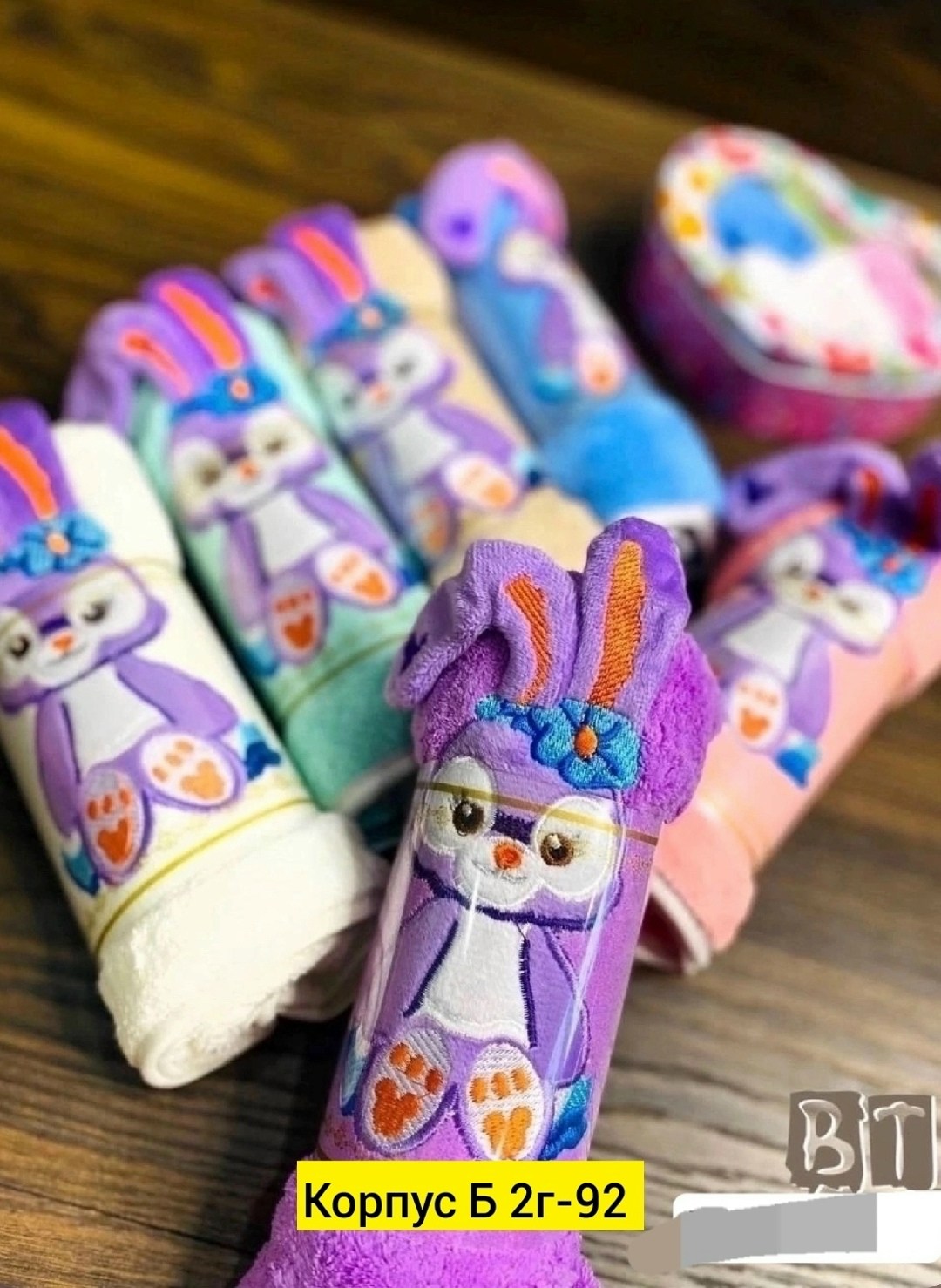 набор полотенец из микрофибры,полотенца из микрофибры с зайцами,полотенца с зайчиками из микрофибры,полотенца из микрофибры,комплект полотенец