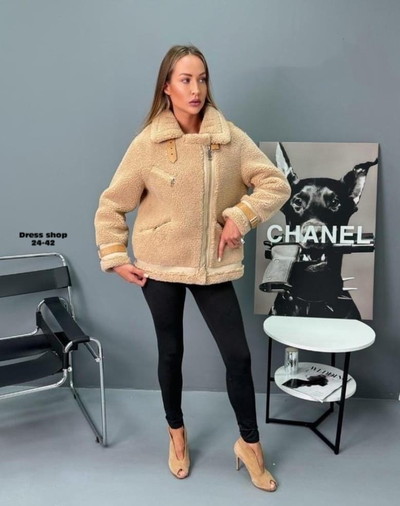 куртка модная,куртка барашек,куртка из искусственного меха,меховая куртка,женская куртка из искусственного меха