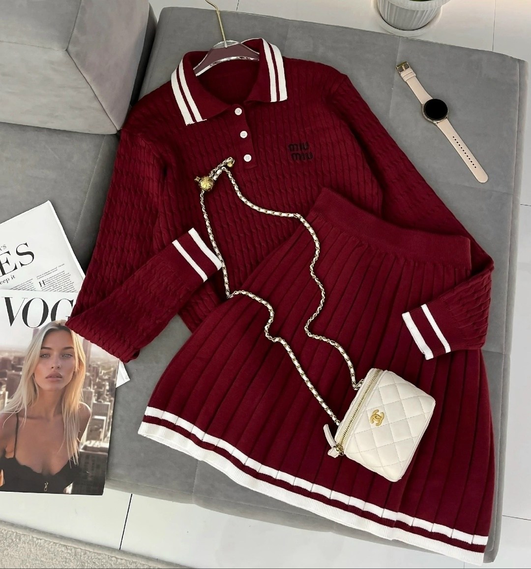 стильные костюмы,трикотажные костюмы,костюм с юбкой,вязаный костюм с юбкой,кофта с юбкой