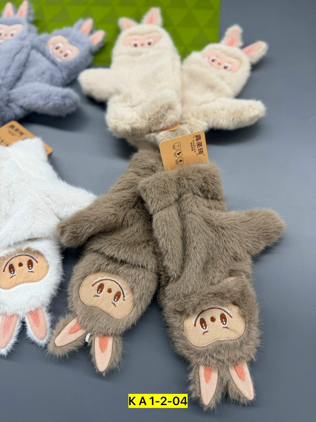 теплые перчатки,перчатки для детей,зимние перчатки,плюшевые варежки,варежки перчатки