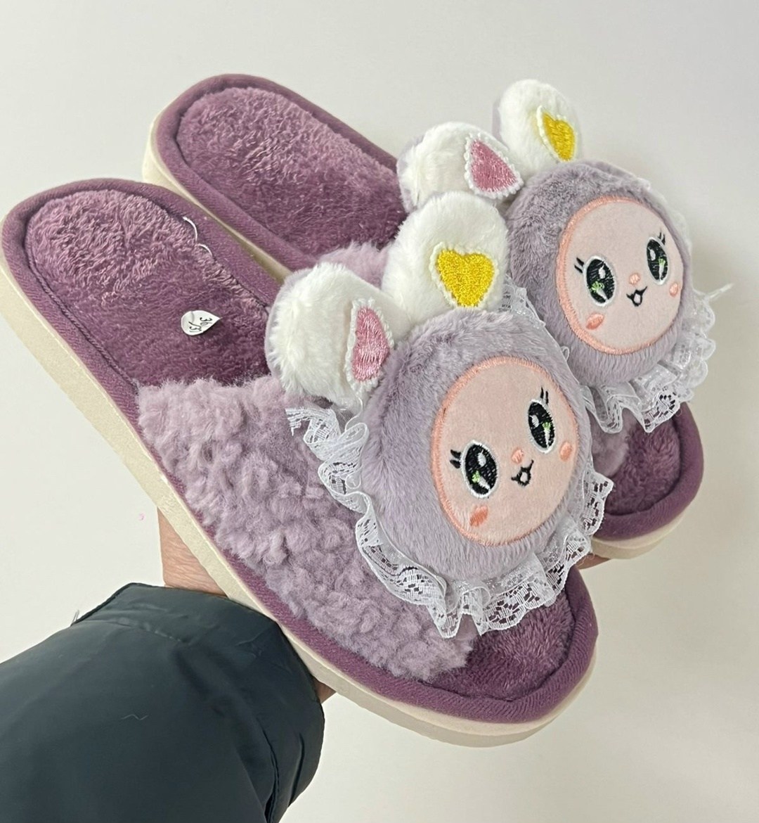 тапочки для девочек,домашние тапочки,тапочки женские,плюшевые тапочки,тапочки розовые
